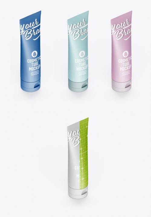 Cosmetic Tube Mockup