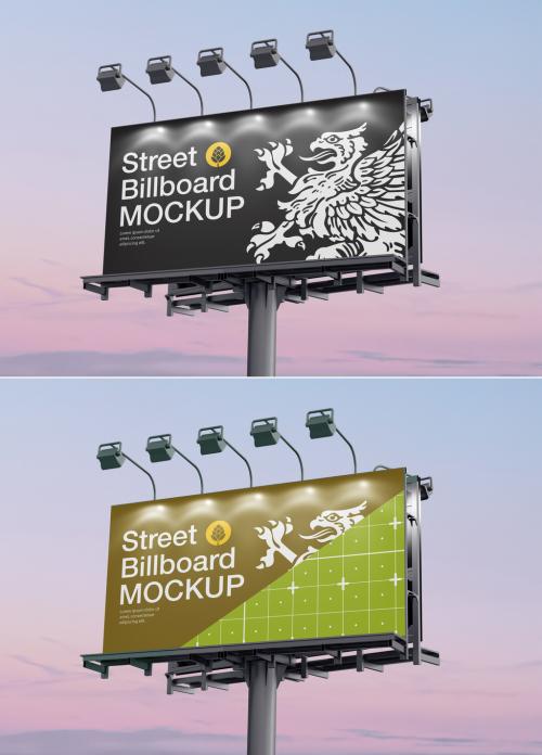 Outdoor Billboard Mockup