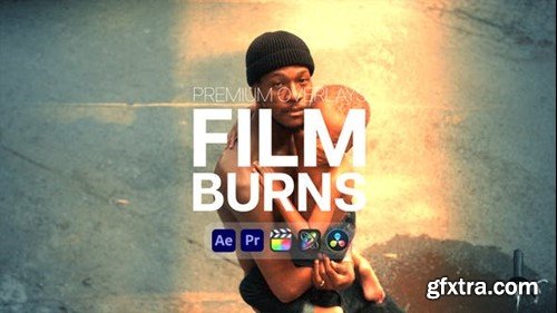 Videohive Premium Overlays Film Burn 51326240