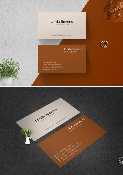 Clean Business Card Layout