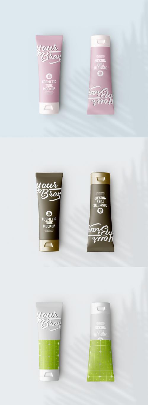 Mate Cosmetic Tube Mockup