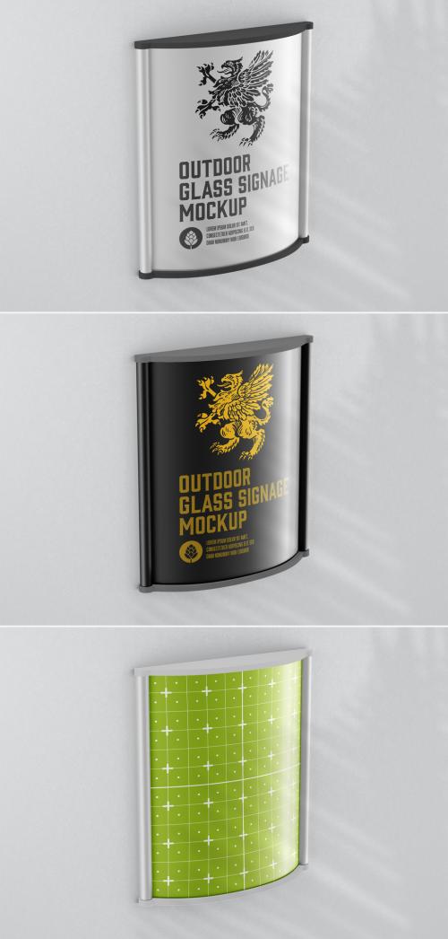 Metal Signage Mockup