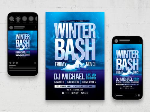 Winter Party Flyer