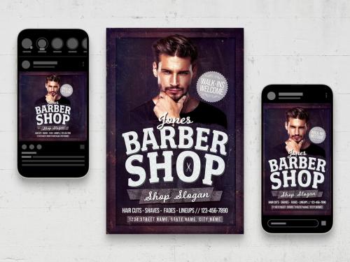 Barber Flyer Poster