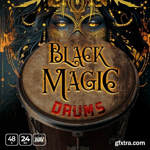 Epic Stock Media Black Magic Drums