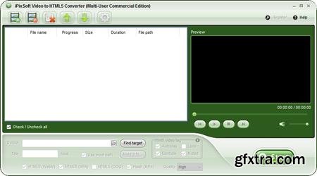 iPixSoft Video to HTML5 Converter 4.1.0 Multilingual