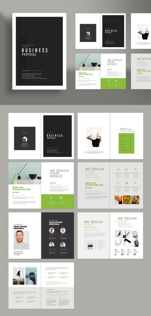 Minimal Creative Proposal Layout