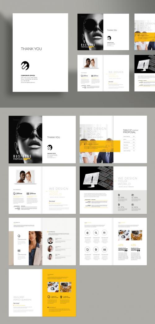 Minimal Creative Business Proposal Layout