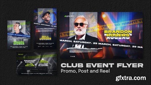 Videohive Club Event Flyer. Promo, Post and Reel 51387287