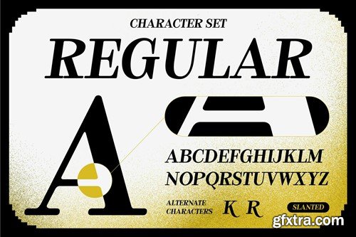 Reaktona - Pixel Slanted Serif Font 7HLMSUR