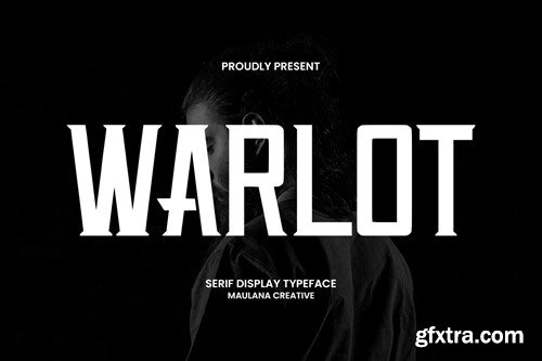 Warlot Decorative Serif Display Font ZUVX84F