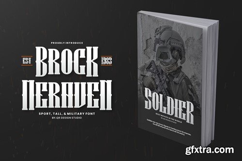 Brock Meraven - Sport & Military Font MWSYAHF