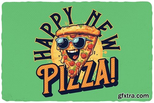 Pizza Gang - Serif & Sans Serif YQKH762