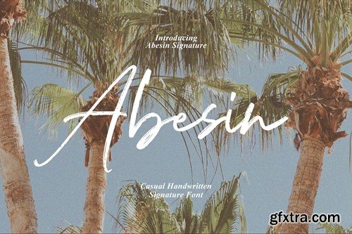 Abesin - Casual Handwritten TA72D6Z