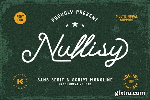 Nullisy - Monoline Sans Script RHRW44D