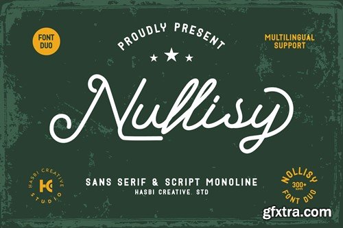 Nullisy - Monoline Sans Script RHRW44D