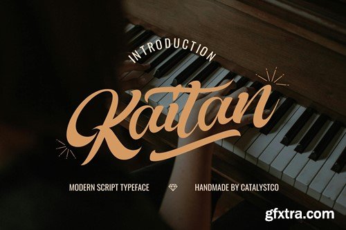 Kaitan Modern Serif Typeface Font 7CTN7KV