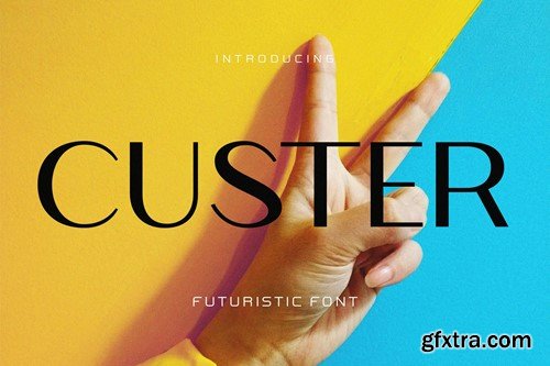 Custer Modern Sans Font N7XYRW9