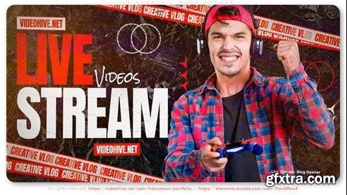 Videohive Live Stream - Blog Opener 51392604