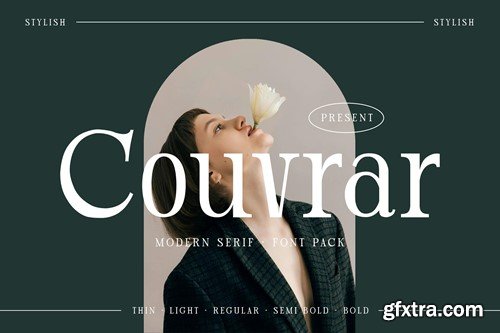 Couvrar - Modern Serif Font Pack EA7KGEH