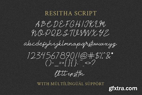 Resitha - Script Monoline QFCK7WK