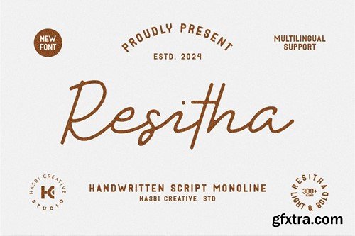 Resitha - Script Monoline QFCK7WK