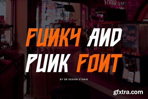 Skengos - Funky & Punk Font 59XYMNH