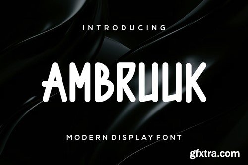 Ambruuk Font ASSXV63