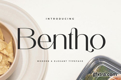Bentho - Modern Ligature Font 4RBQHTE