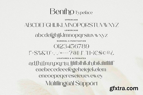 Bentho - Modern Ligature Font 4RBQHTE