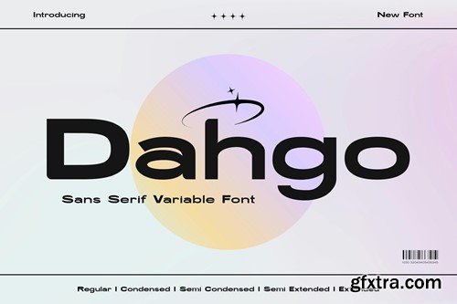 Dahgo - Sans Serif Variable Font Family DCSEL5G