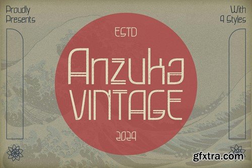 Anzuka Vintage 445CPJJ