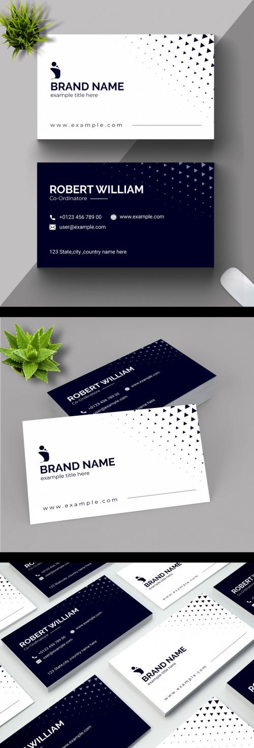 Business Card Layout Design