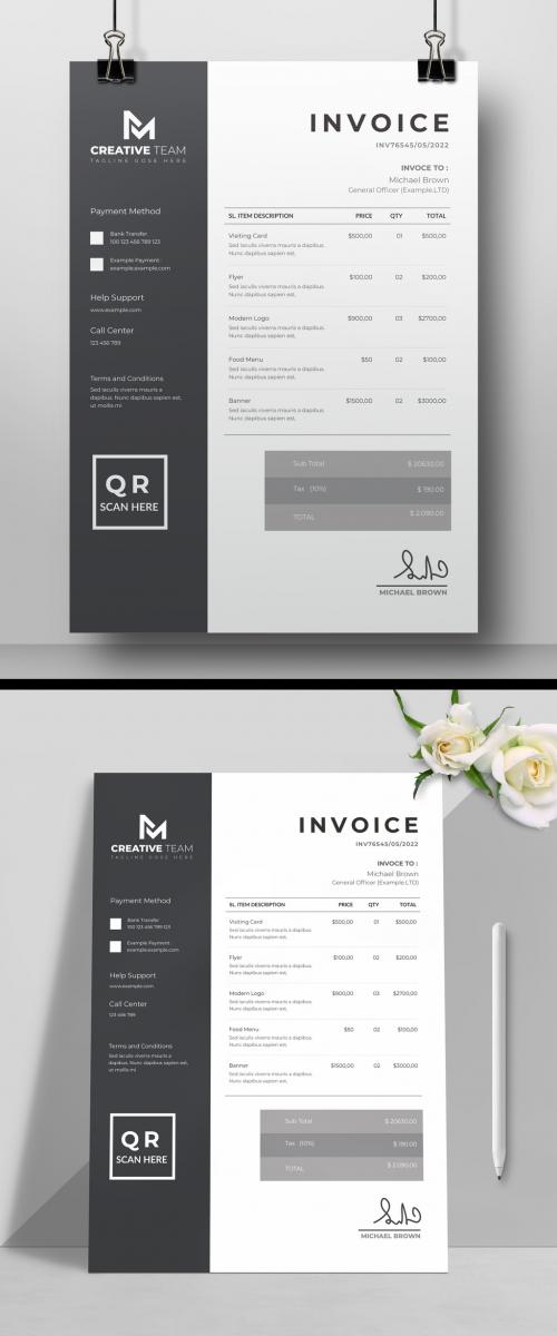 Invoice Design Layout