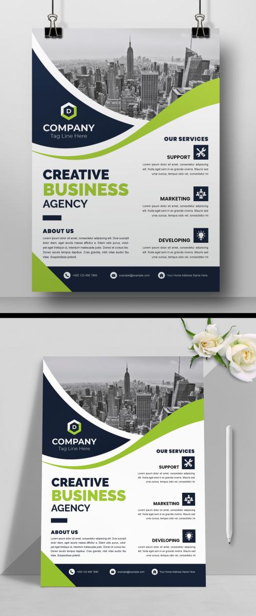 Corporate Business Flyer Template Design 2022