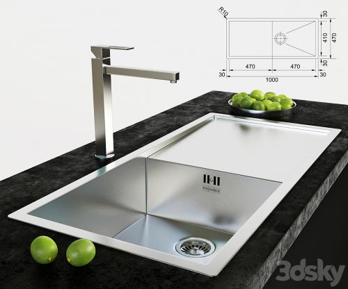 franke sink and faucet