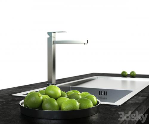 franke sink and faucet