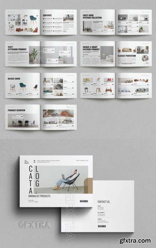 Interior Product Catalog Template Landscape 757179377