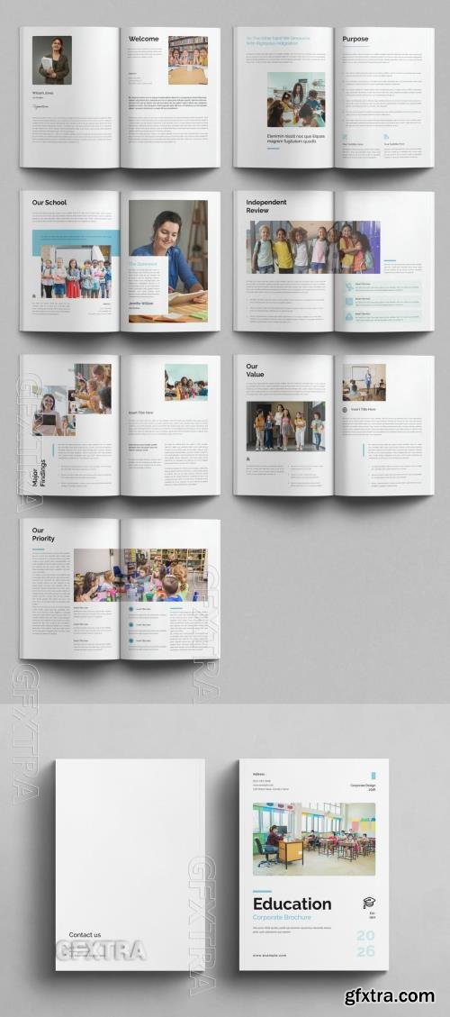 Education Brochure Template Design Layout 757178950