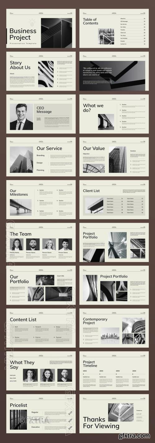 Business Project Presentation Template 757178668