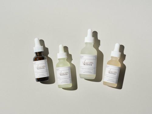 Beauty Dropper Bottles Mockup