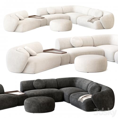 Rene Sofa by Meridiani Set 3