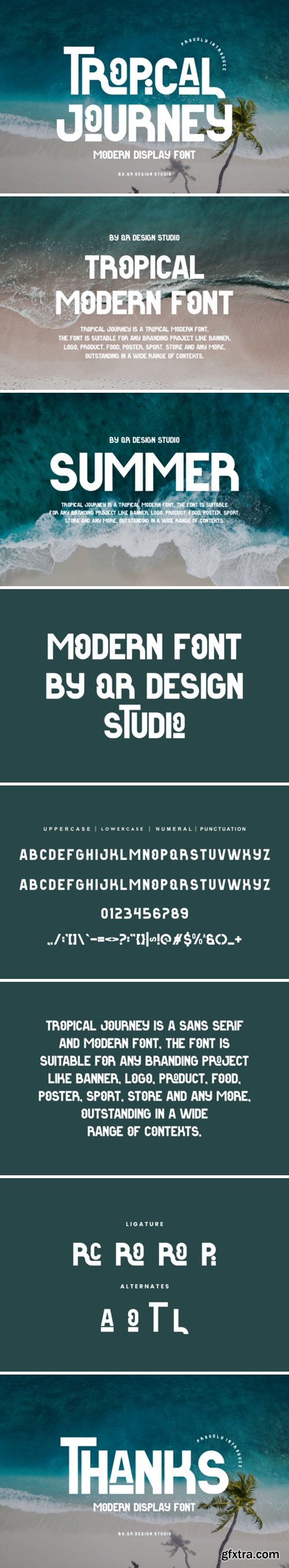 Tropical Journey Font