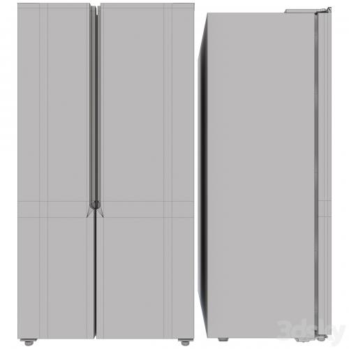 Refrigerator multi-door Side by Side DEXP SBS455AHA