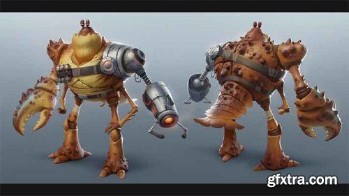 The Gnomon Workshop - 2D & 3D Character Design in Photoshop & Blender: From Concept to Final Render