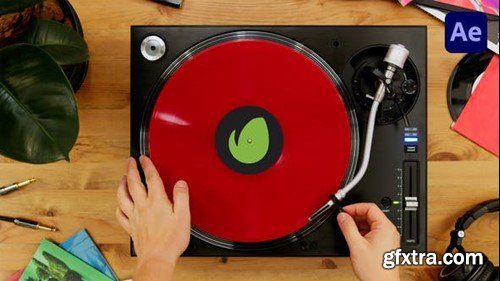 Videohive Vinyl Record Logo 51410646