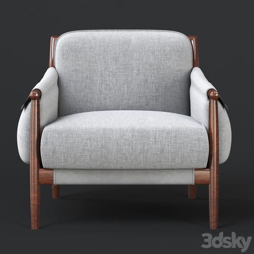 TIMES LOUNGE Fabric armchair