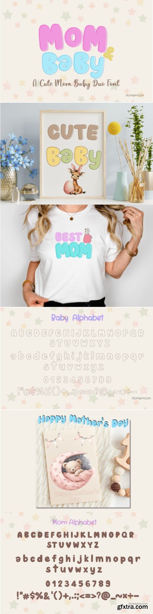 Mom & Baby Font