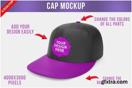 Cap Mockup Collections #7 13xPSD