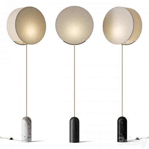 Simone and Marcel Pendolo Floor Lamp